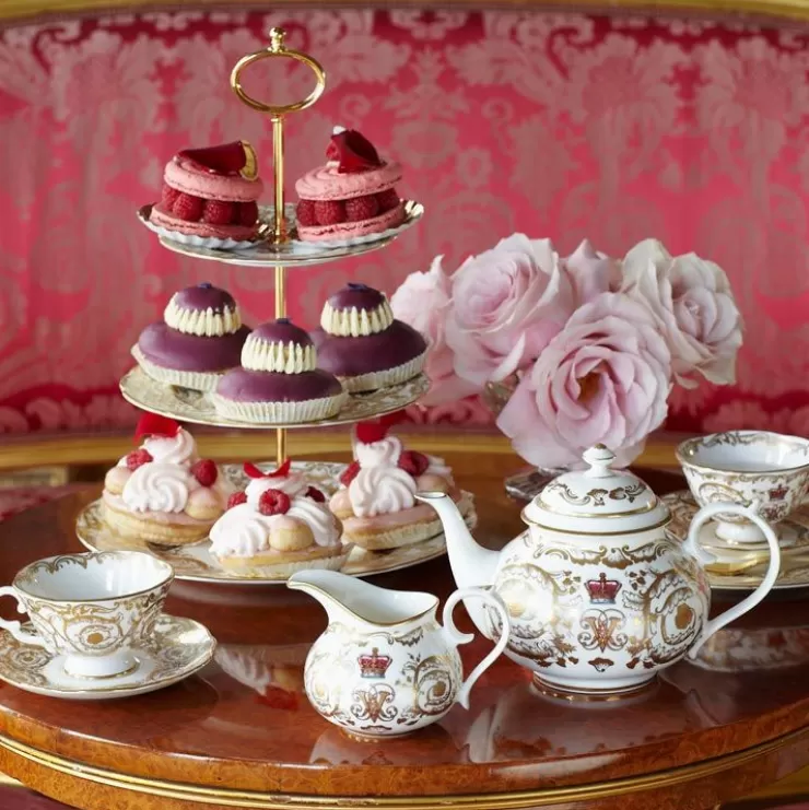 Royal Collection Shop Victoria And Albert 3 Tier Cake Stand* Afternoon Tea