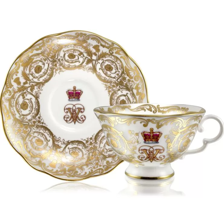 Royal Collection Shop Victoria And Albert Teacup And Saucer* Afternoon Tea