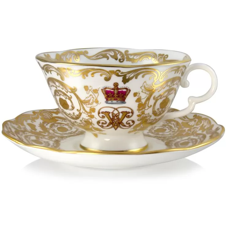 Royal Collection Shop Victoria And Albert Teacup And Saucer* Afternoon Tea