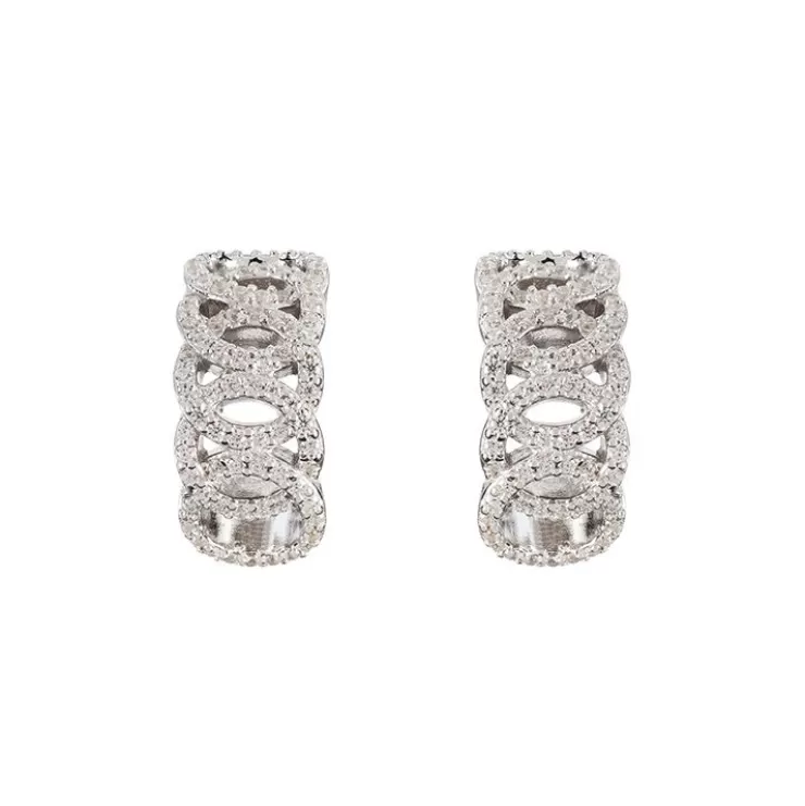 Royal Collection Shop Vladimir Half Hoop Earrings* Earrings