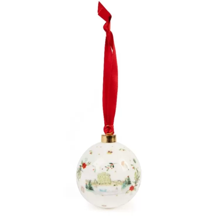 Royal Collection Shop Windsor Castle Fine Bone China Bauble* Decorations