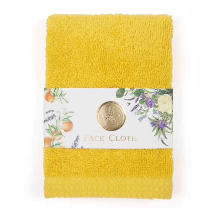 Royal Collection Shop Yellow Face Cloth* Home Linens