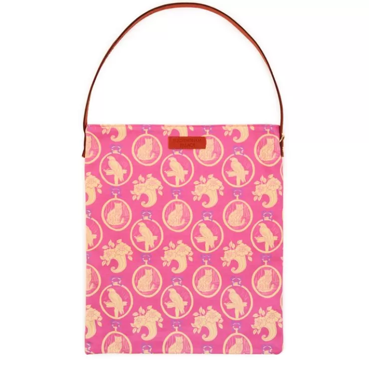 Royal Collection Shop Yellow Parrot And Cat Print Tote Bag* Bags